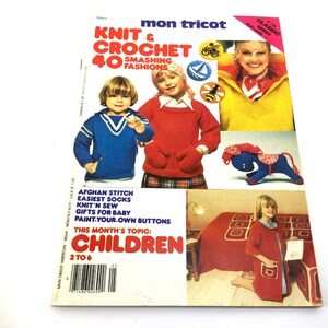 Mon Tricot Knitting Pattern Crochet Pattern Kids Knits Kid Etsy Mon Tricot Knitting Pattern Crochet Pattern Kids Knits Kid Etsy