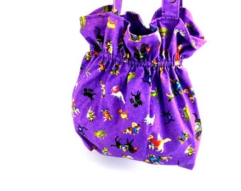 Halloween Trick or Treat Bag: Dogs & Cats in Costume
