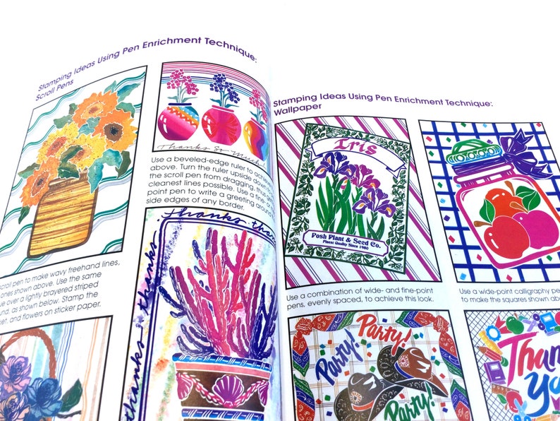 Rubber Stamp Rubber Stamp Book Rubber Stamp Group Making Etsy