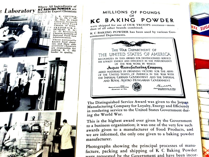 KC Baking Powder Vintage Recipe Books Recipe Booklets Bread Etsy