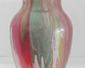 Acrylic Paint Pour Vase