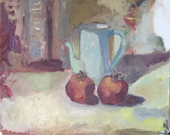 Grandes juidaca , 40x50 cm,  16"x20", OIL Painting  Stretched  on Canvas.