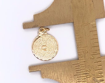 Mini dije de oración del Padre Nuestro, dije de Padre Nuestro, colgante del Padre Nuestro, medallas religiosas, dije de oración, dije religioso