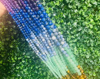 Chakra Bead Strand,Natural Gemstone Beads,Chakra Kit,Mala Beads,Wholesale Beads,Bulk beads, Mixed Bead Strand,Jewelry Supplier, Beads