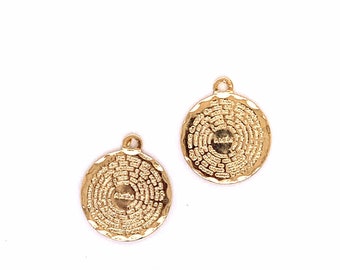 18K oro lleno mini colgante de oración de nuestro padre, encanto de oración del Señor, Padre Nuestro, joyería católica, colgante cristiano, medalla religiosa