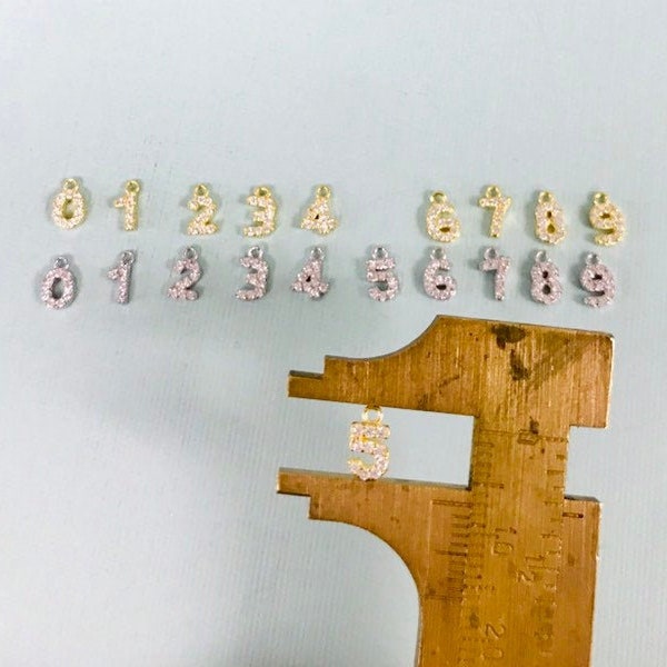 Nine Is Divine, Sterling Silver Number 9 Charm - Children's Adoré™ Dangle Charm - Foto 6