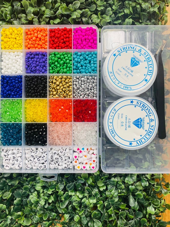DIY Seed Bead Kit for Kids Arts & CraftsBead BraceletsTiny Etsy