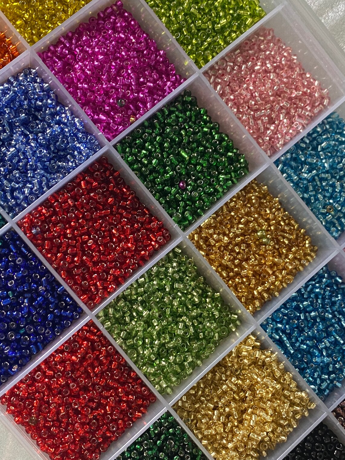 DIY Bright Seed Bead Kit for Kids Arts & Craftssmall Waist Etsy