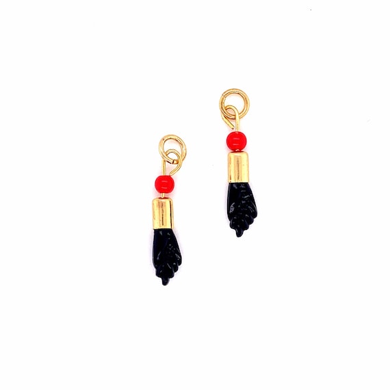 Black fist charm deals