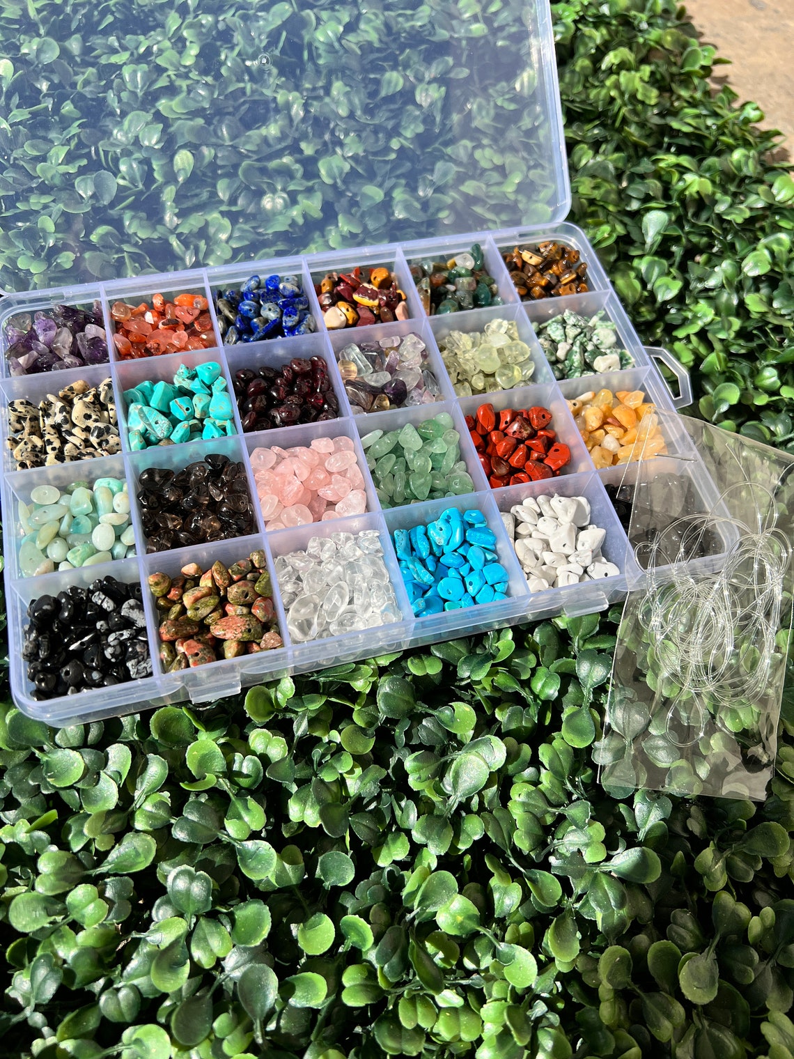 Bulk Crystal Kit Healing Gemstone Crystal Chip Kitchakra Etsy