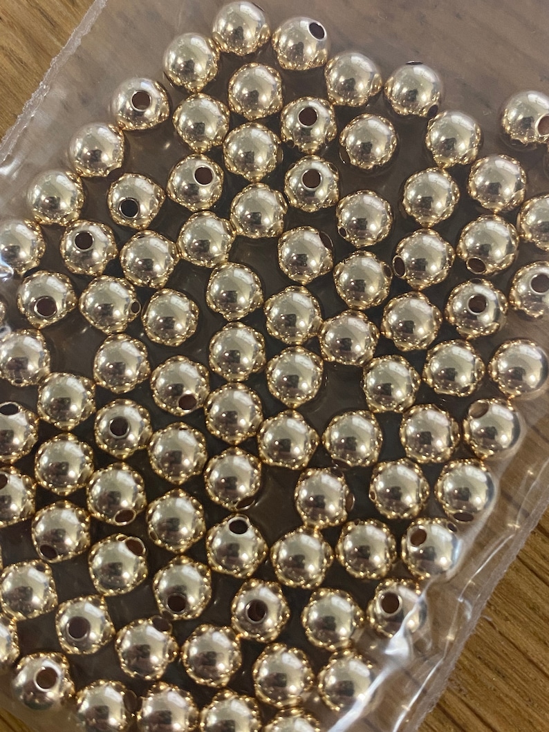 14K Gold Filled Non Tarnish Spacer Beads High Quality 3mm Etsy