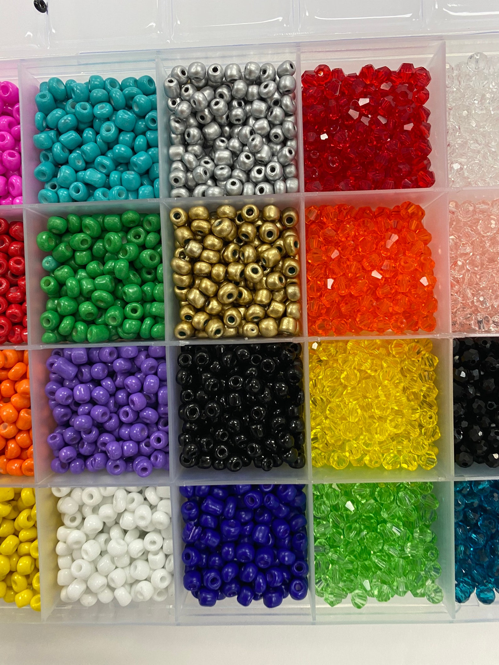 DIY Seed Bead Kit for Kids Arts & Craftsletter Braceletsmask Etsy