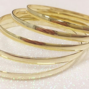 Gold Bangle, Gold Filled Bangle, Gold Bracelet, Bangle, Gold Filled Bracelet, Thin Gold Bangle, Stacking Bangle, Thin Bangle, Gold Bangles