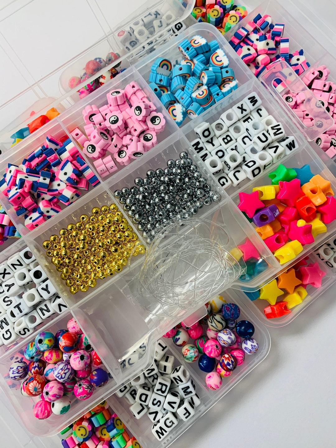 DIY Bead Kitassorted Bead Kit for Kidscrafting Bracelets for Etsy