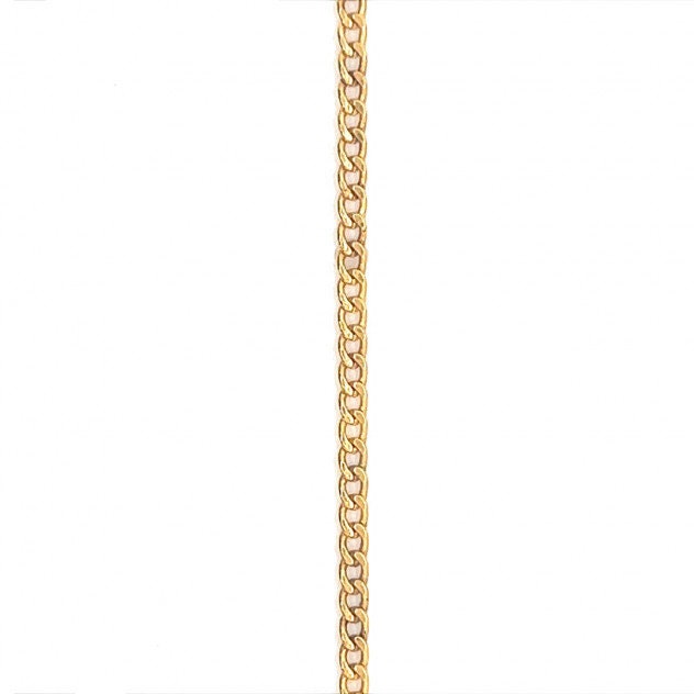Wholesale Gold Filled 1.2mm Curb Chains, 18K Gold Filled Necklace