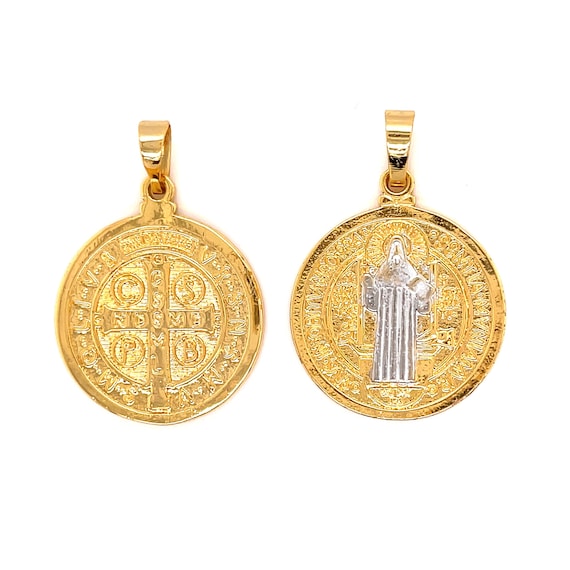 18k gold religious sale medallions