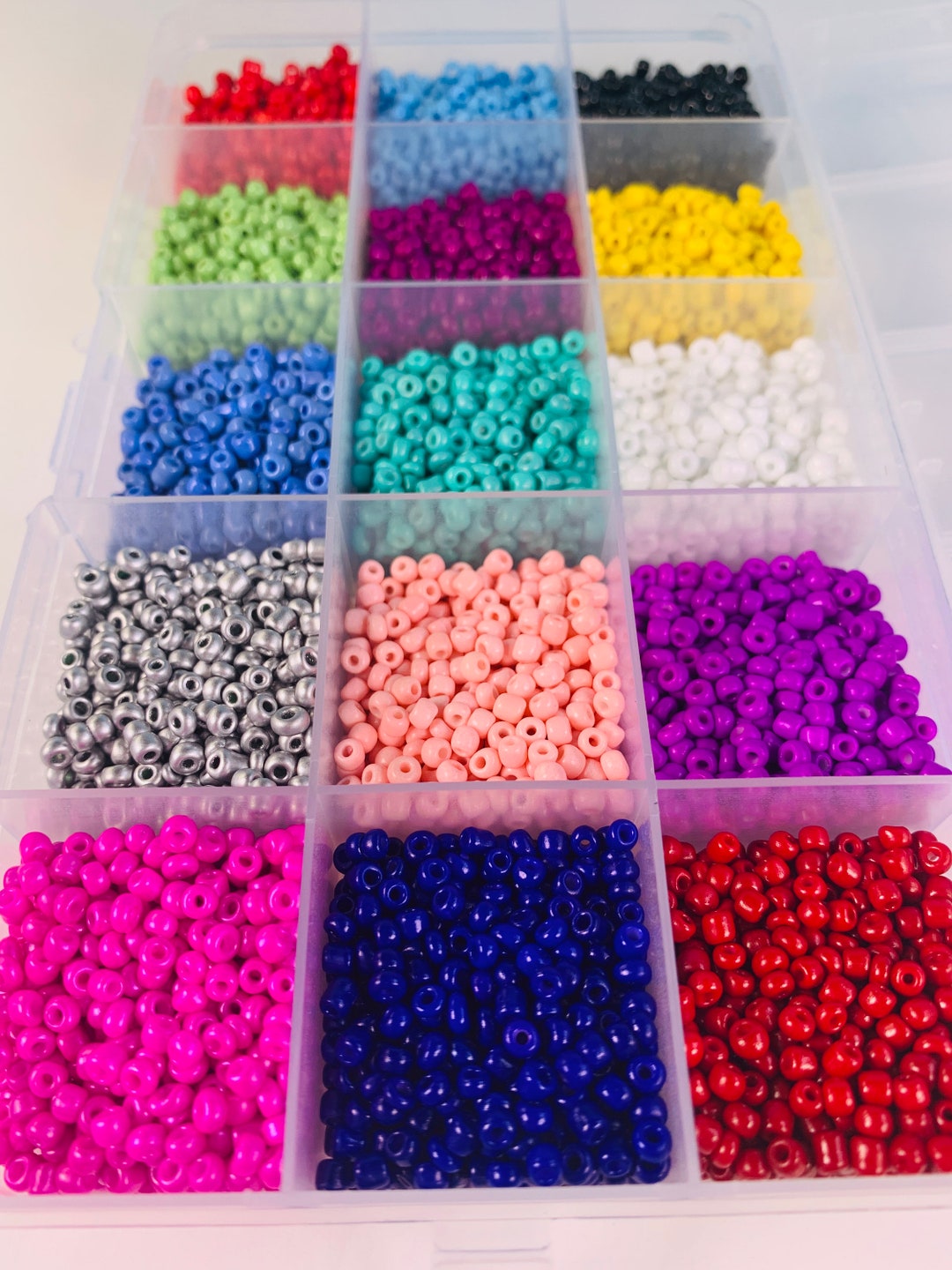 DIY Seed Bead Kit Beading Box DIY Bracelet Kitwaist Etsy