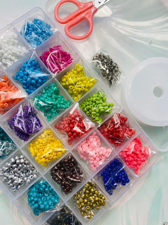 24 Color Combo Set Diy Jewelry Accessories Glass Seed Beads Seed Beads For Bracelet  Making Beads Jewelry Making Kit