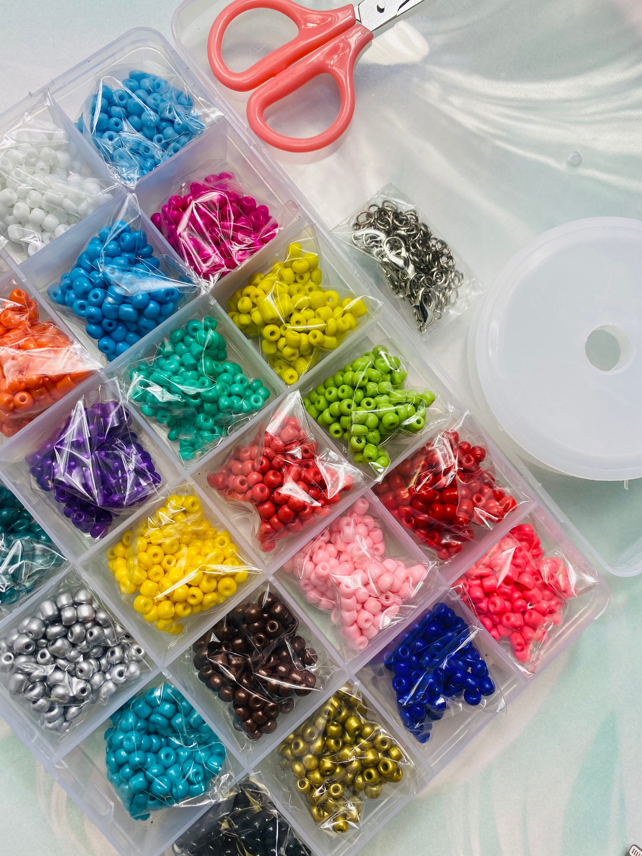 DIY Seed Bead Kit for Kids Arts & CraftsBead Box Etsy