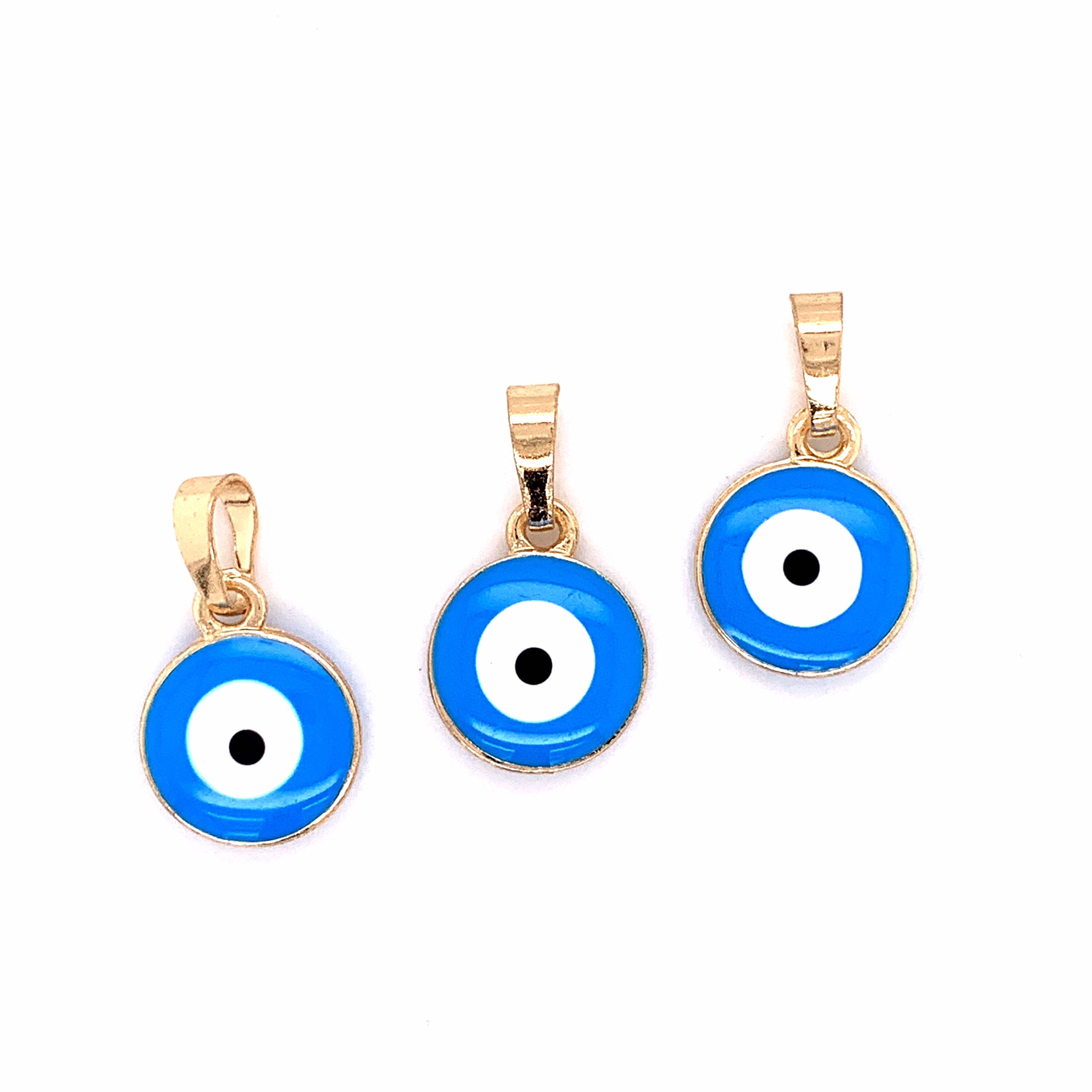 Gold Filled Lucky Eye pendantEvil Eye CharmGold Filled Etsy