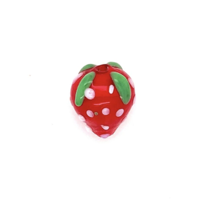 90 Stück Mini Erdbeeren Aus Kunstharz - Flache Anhänger Für DIY, Schmuck, Deko