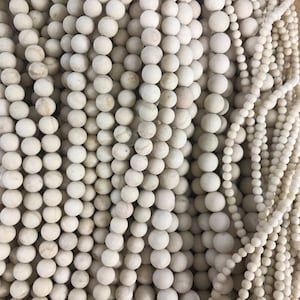 Matte Riverstone Beads for Jewelry Making,Beige Beads for Jewelry Making,Neutral tone Beads,Riverstone Beads,Fossil Beads,Faceted Riverstone