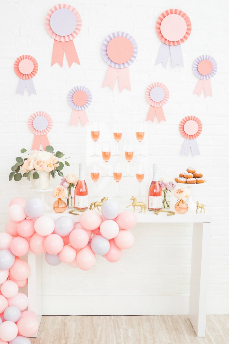 Tabletop Acrylic Champagne Wall by One Stylish Party Etsy