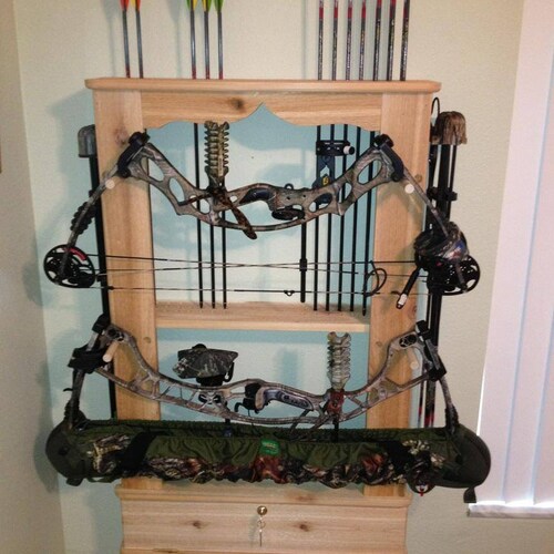 Archery Bow Rack Arrows Store Vertical. Constructed in | Etsy