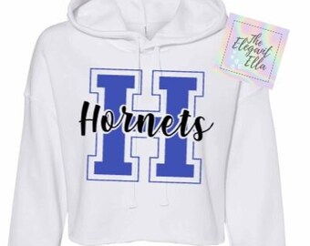 HOLMDEL HORNET CROPPED Sweatshirt, Holmdel Sweatshirt