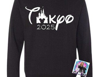 Disney TOKYO sweatshirt, Tokyo Disney Family shirts, Tokyo Mickey and Minnie mouse shirts, Tokyo family vacation shirts