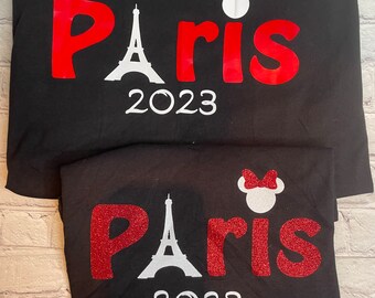 Disney Paris 2024 hoodie sweatshirt, Paris hoodie 2024