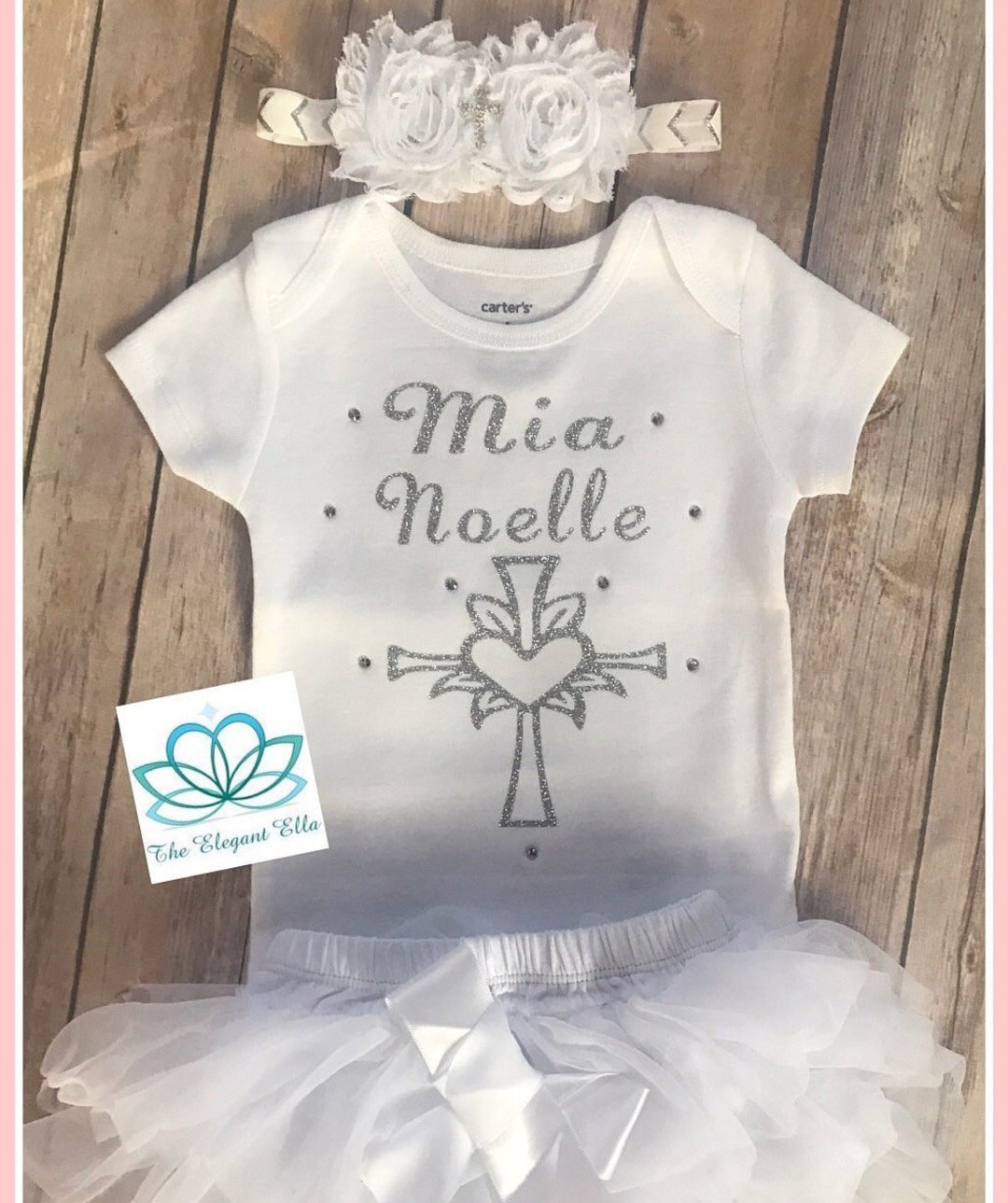 Baby Girl Baptism Christening Outfit, After Christening Outfit, Baby