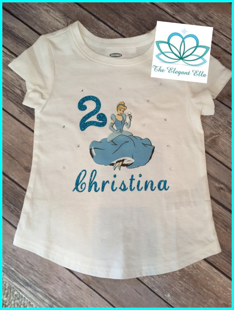 cinderella birthday shirt