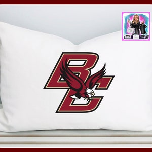 College pillow case, bed party pillow case, custom college logo pillow image 2