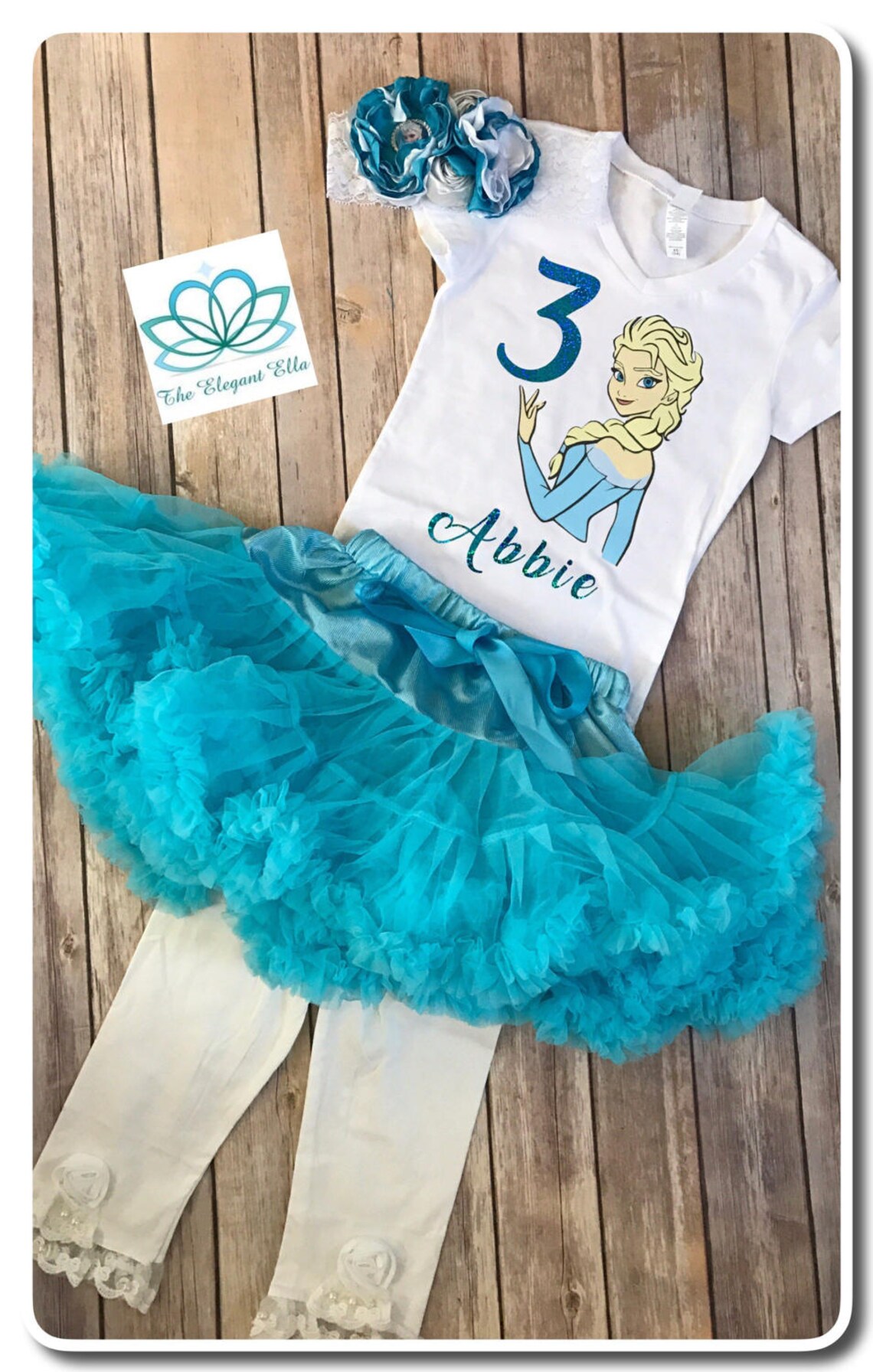 personalized elsa birthday shirt