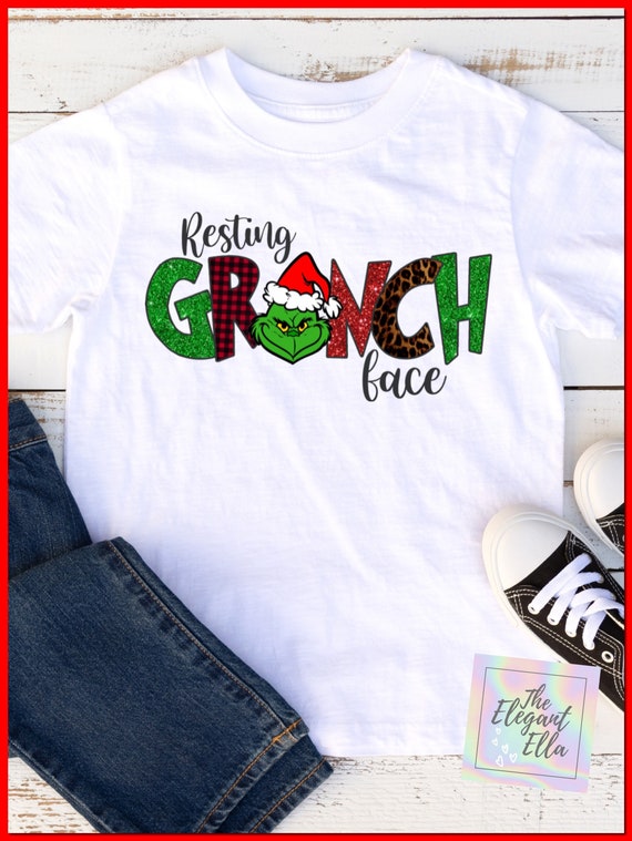 Funny Tee Resting Grinch-Face T-Shirt Funny Tee Resting Grinch-Face T-Shirt