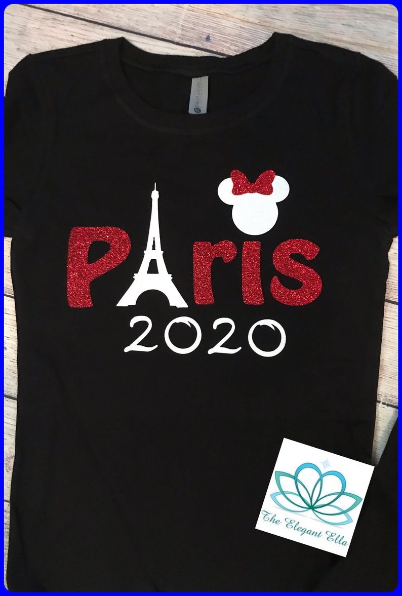 Disney Paris shirt, Paris Disney Family shirts 2024, Paris Mickey and Minnie mouse shirts, paris family vacation shirts image 6