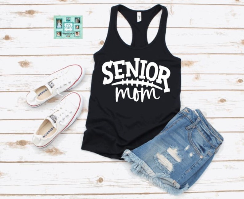 football tank top mom football shirt senior MOM football football shirt for mom