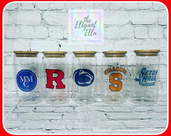 College Libbey cup, college tumbler, college drinkware