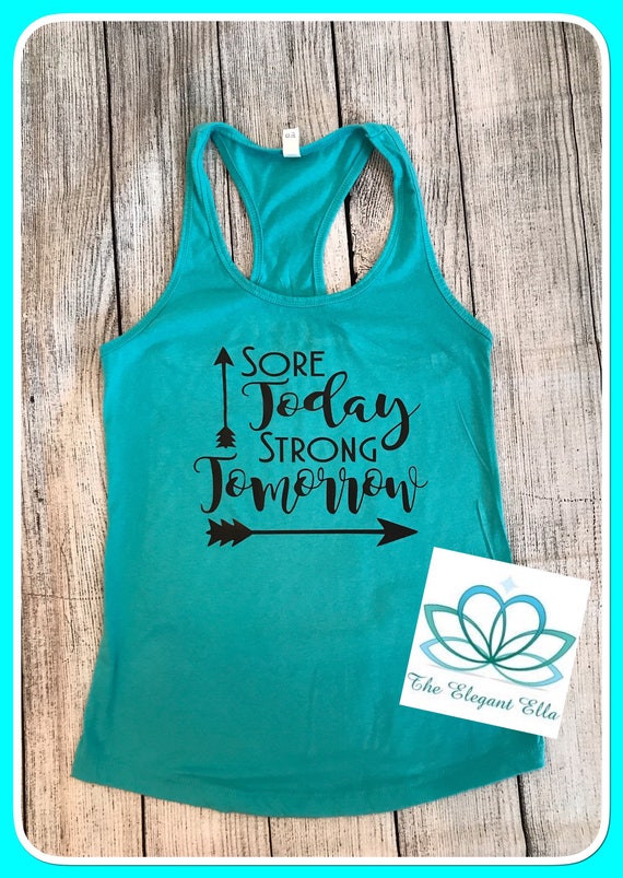 Inspirational store workout tanks