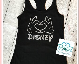 Mains de Mickey mouse amour, maman et moi, chemise de mickey, Minnie Mickey mouse en argent me chemises, maman et moi chemises, chemises de Disney, Minnie et