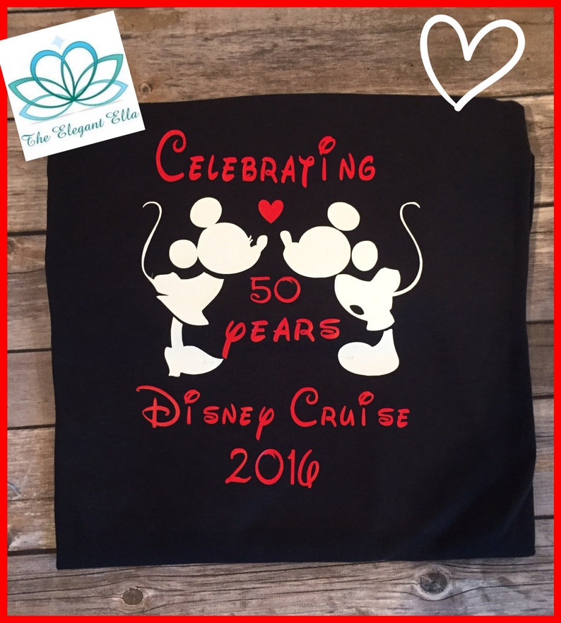 Customizable Disney Anniversary T-Shirt - Personalized with Years & Date, Perfect Disney Lovers Gift image 5