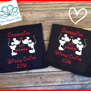 Customizable Disney Anniversary T-Shirt - Personalized with Years & Date, Perfect Disney Lovers Gift image 4