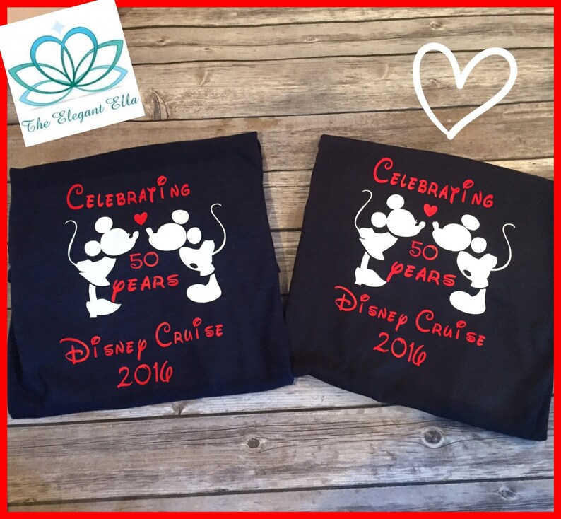 Customizable Disney Anniversary T-Shirt - Personalized with Years & Date, Perfect Disney Lovers Gift image 4