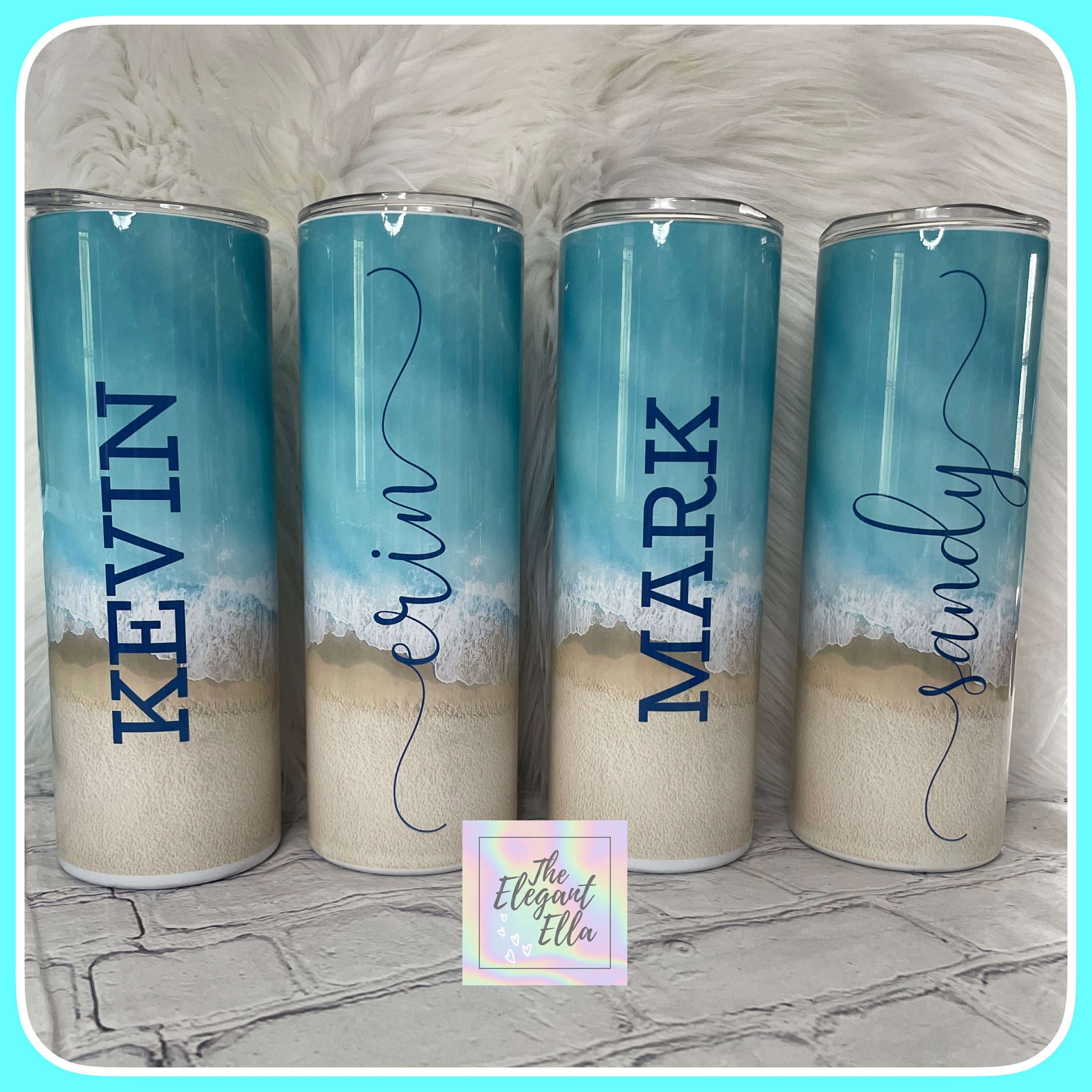 Personalized beach birthday cups, drink up beaches, bulk tumblers –  Factory21 Store