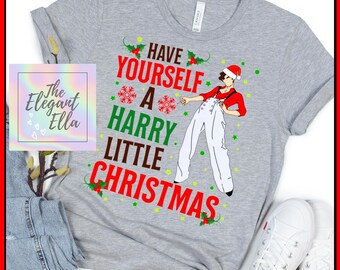 Harry styles Christmas shirt, have yourself a Harry little Christmas