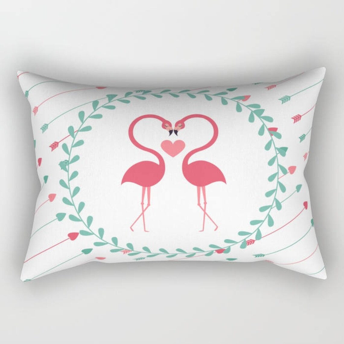 Flamingos Pillow Love Pillow Birds Pillow Flamingo Pillow Etsy
