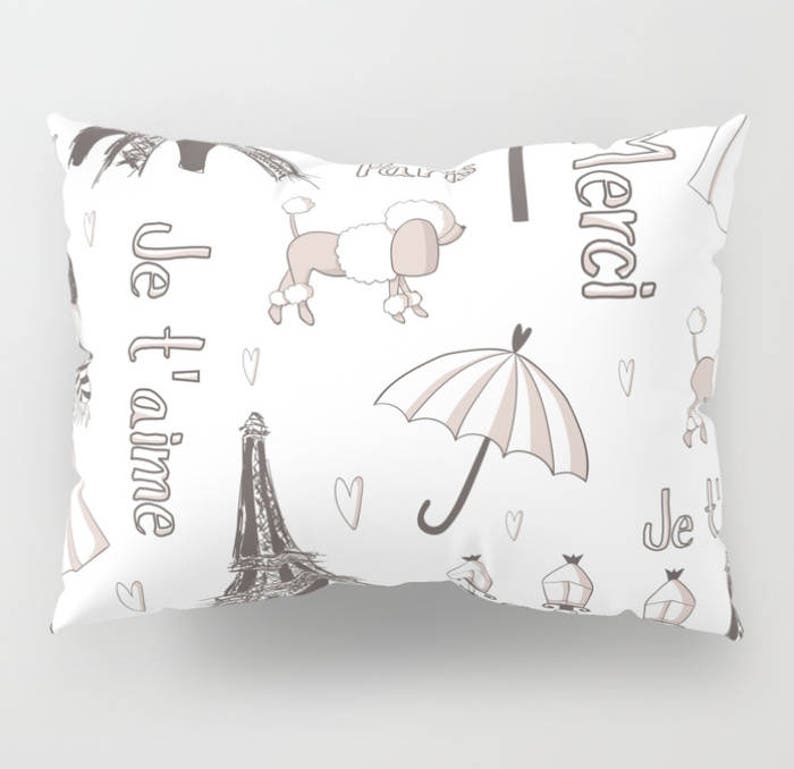 Paris Pillow, Parisian Pillow, Paris Throw Pillow, France Pillow, Girls