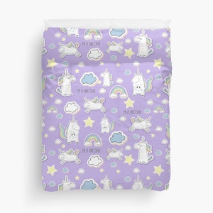 Unicorn Duvet, Unicorn Comforter, Unicorn Bedroom, Unicorn Bedding, Girls Duvet, Daughter Duvet Cover, Girls Comforter, Girls room, blanket