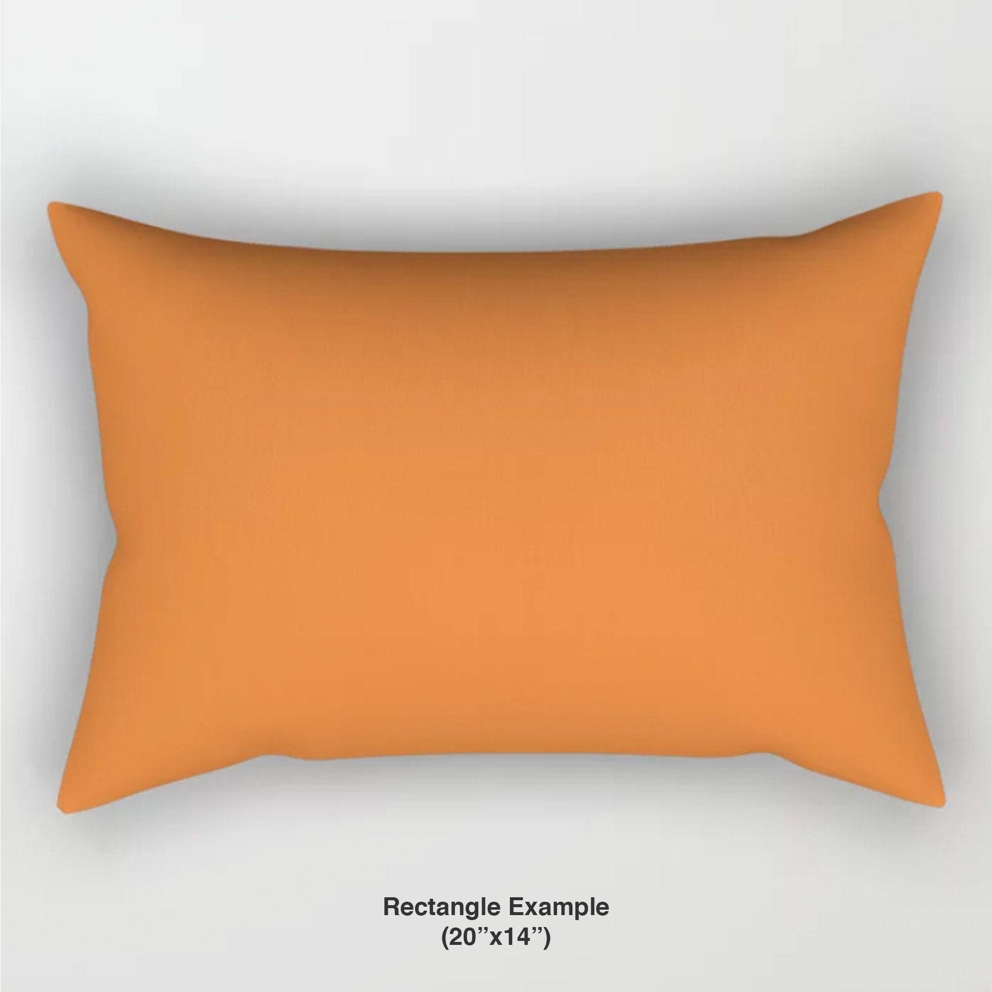 Orange Pillow Cover Orange Throw Pillow Orange Cushion - Etsy